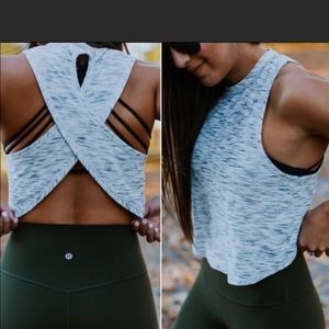 NWOT Lululemon Fast as Light tank